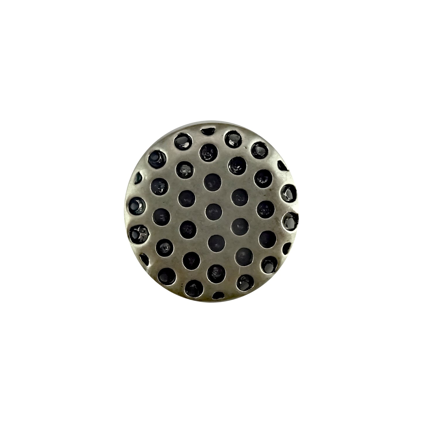 Magnetbrosche grau 30mm